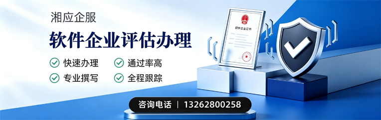常德软件企业评估申报服务