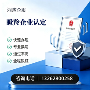 常德瞪羚企业认定申报服务