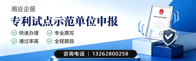 常德专利试点示范单位申报服务