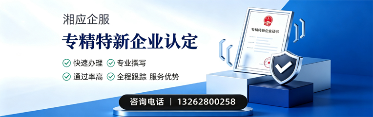 常德专精特新企业申报服务
