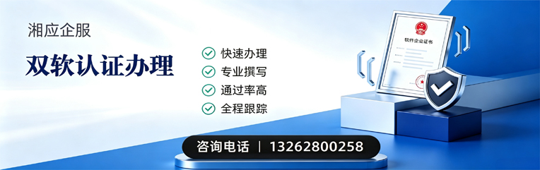 常德双软认证申报服务